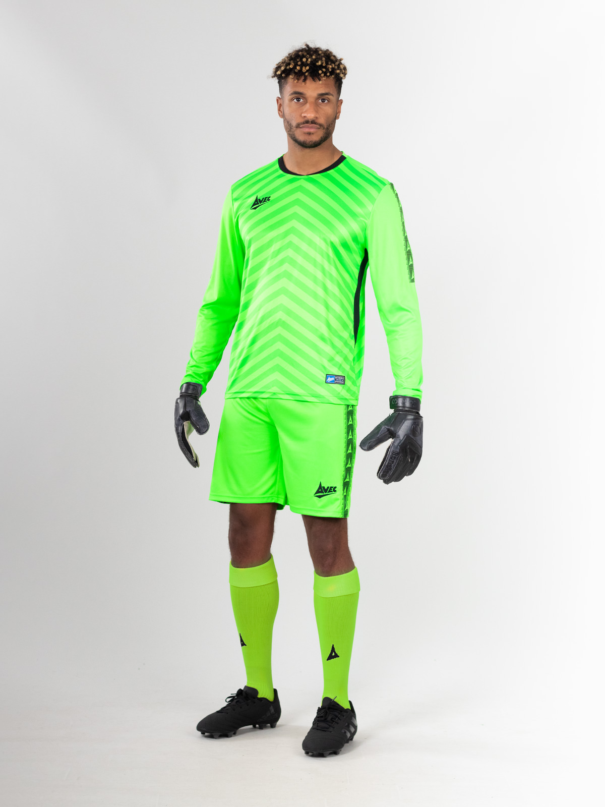 picture of classic team sock - neon green