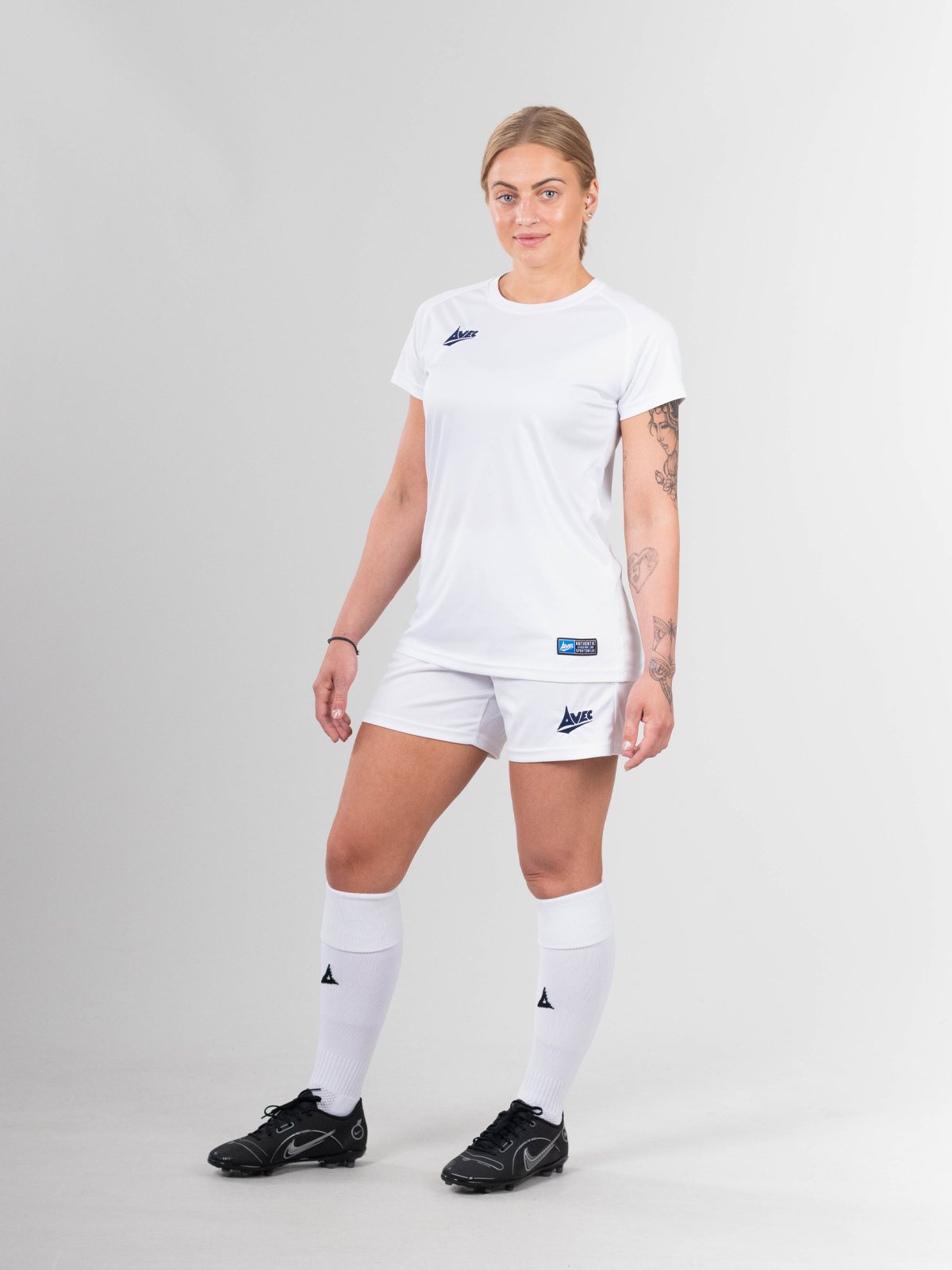 picture of classic team sock - white/black