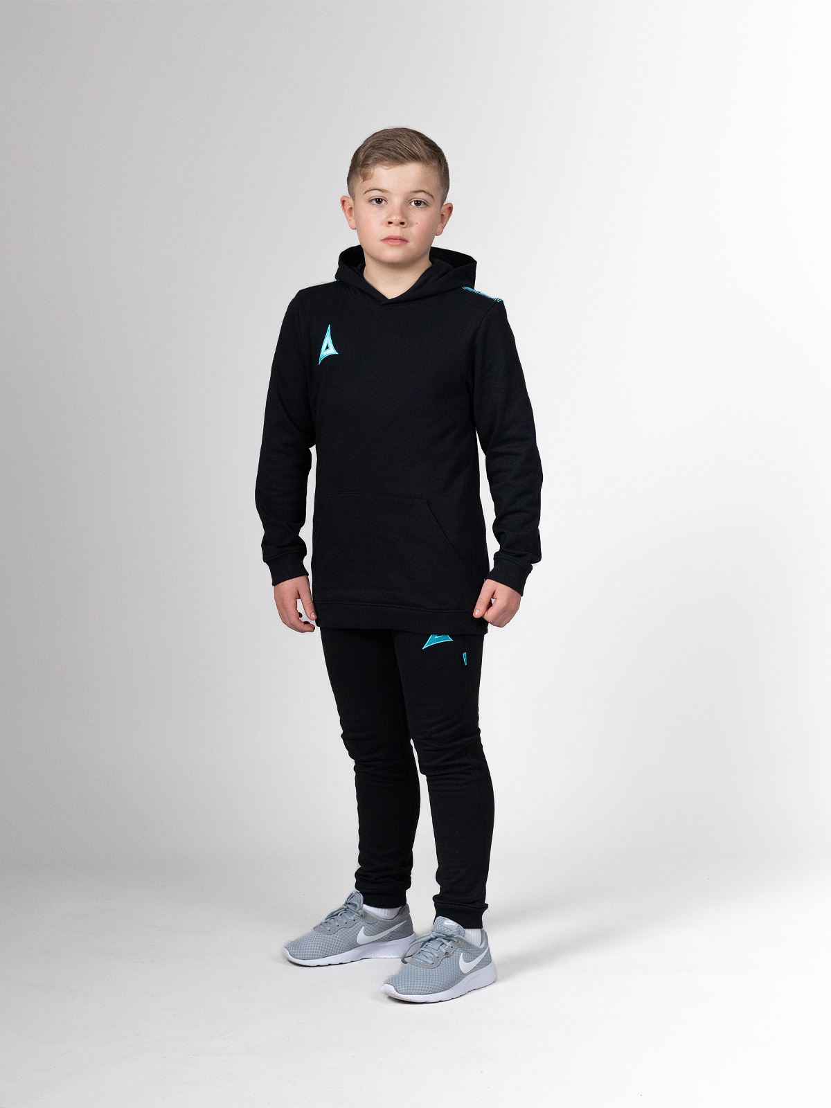picture of enigma oth fleece hoodie - black