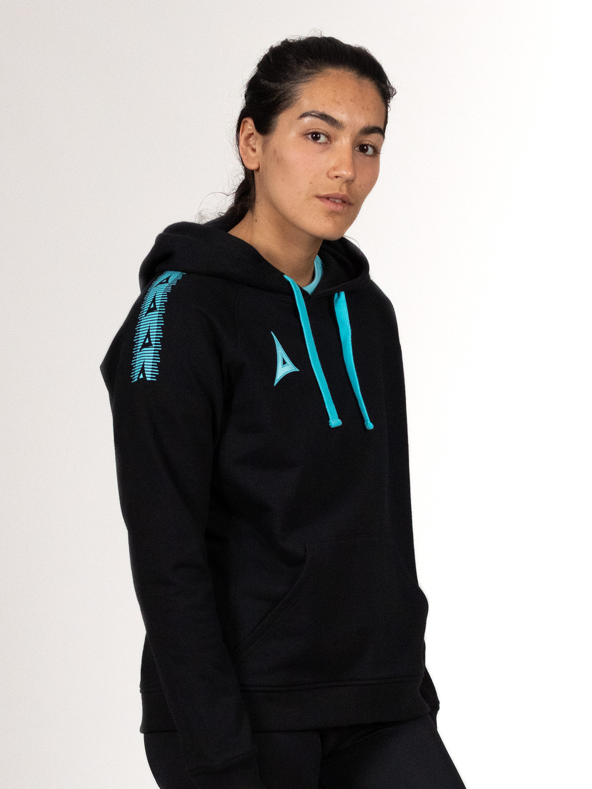 picture of enigma wmns oth fleece hoodie - black