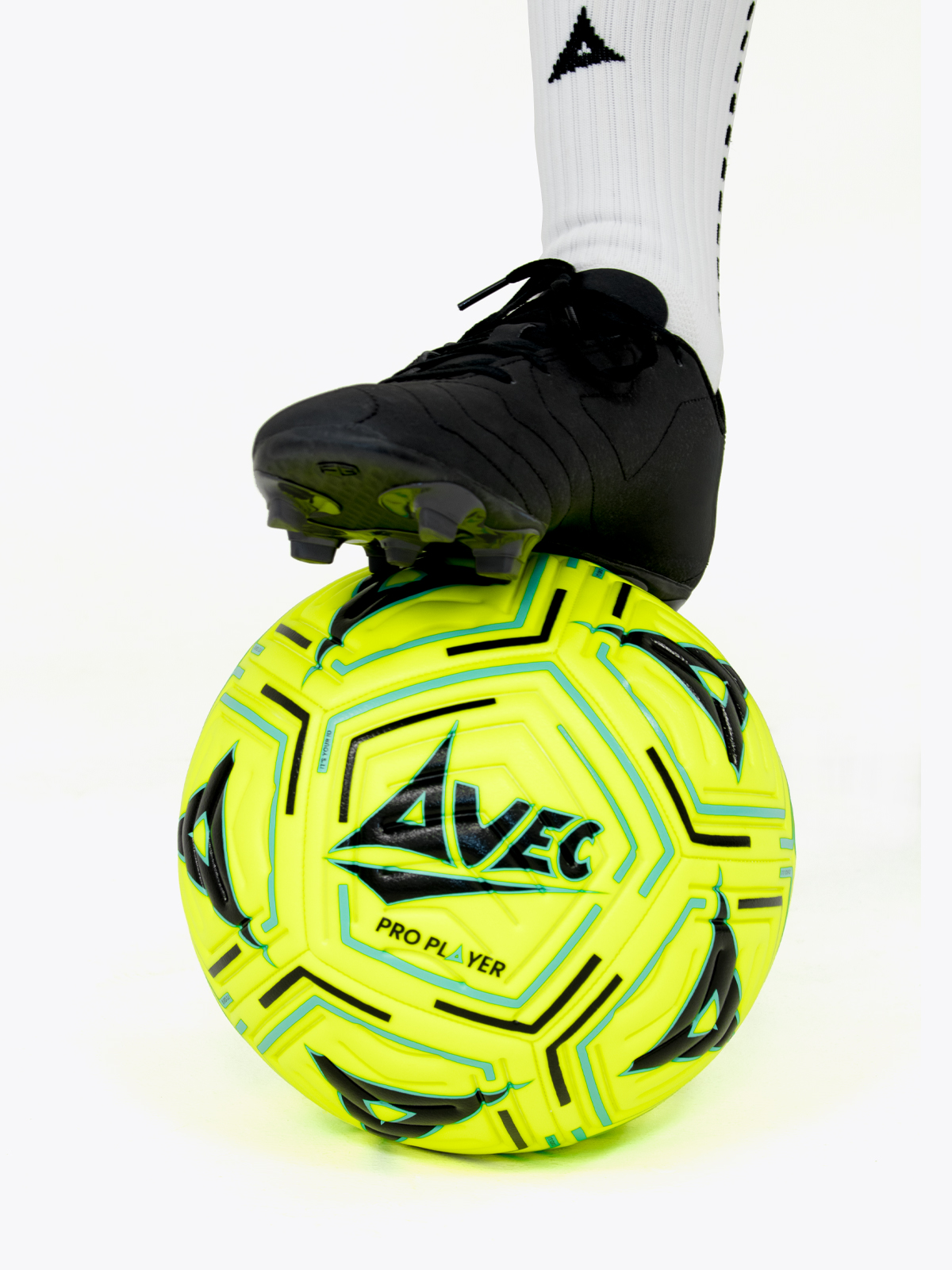 picture of pro player football - hi-vis yellow